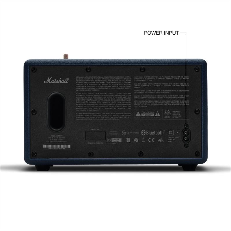 Alto-falante Bluetooth Marshall Acton III Midnight Blue - Caixa de